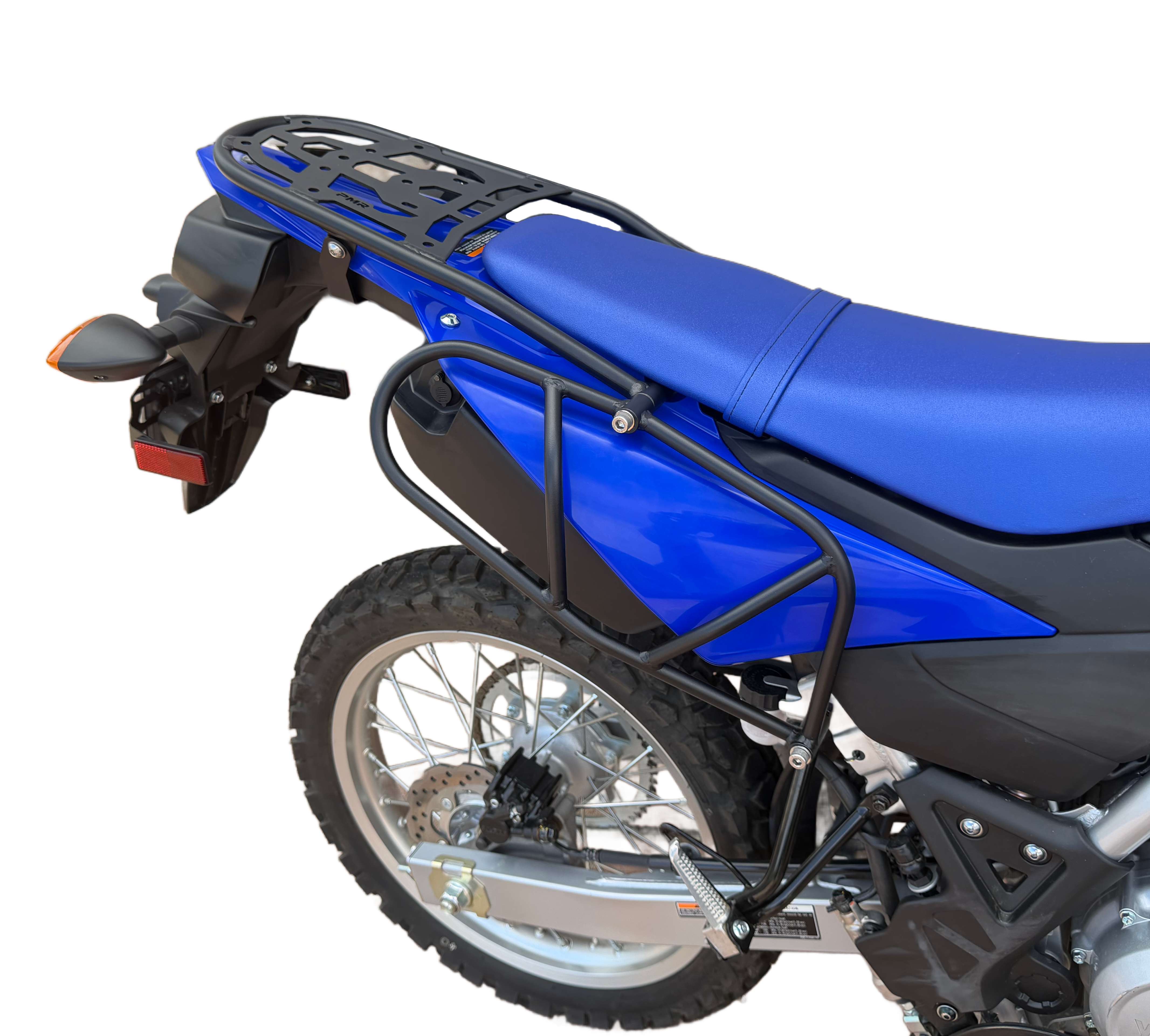 WR125r side luggage racks