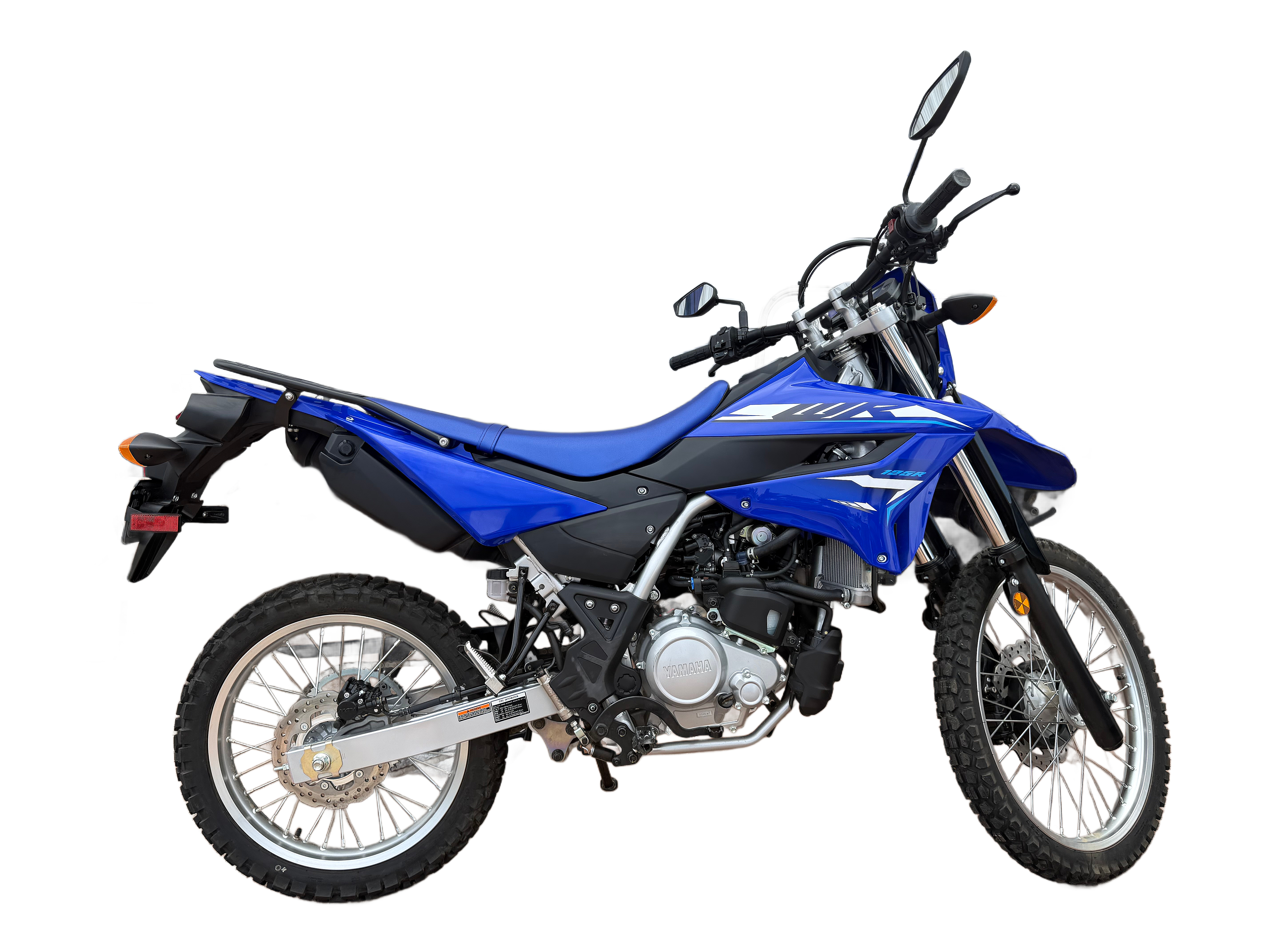 WR125R rear luggage rack bike