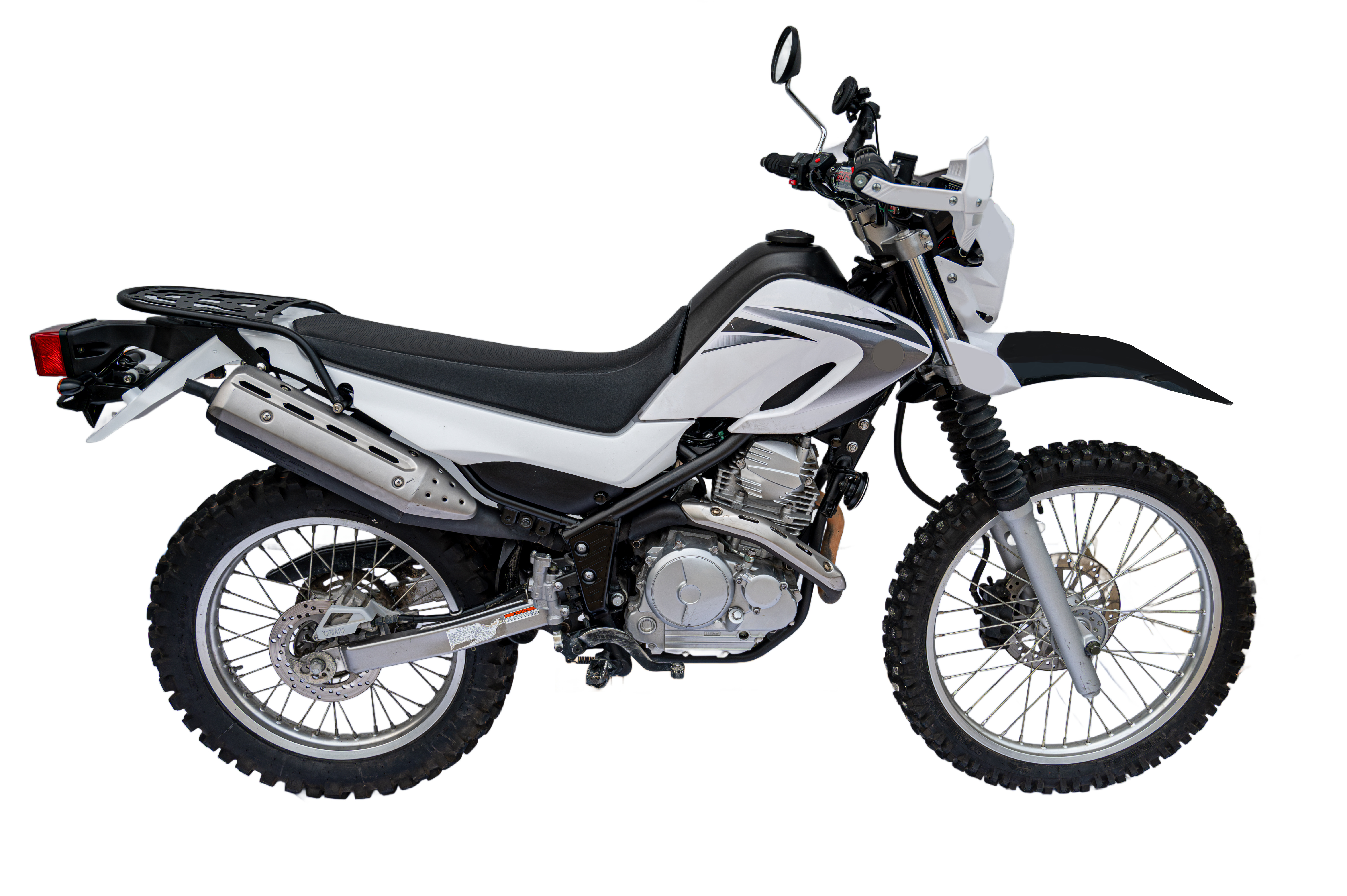 xt250 rear luggage rack full